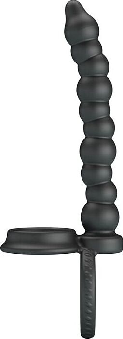 Anillo Pene Pretty Love Dillon Negro Estimulante Anillo Pene Pretty Love Dillon Negro Estimulante