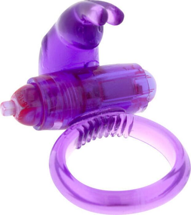 Anillo vibrador de silicona lila Anillo vibrador de silicona lila