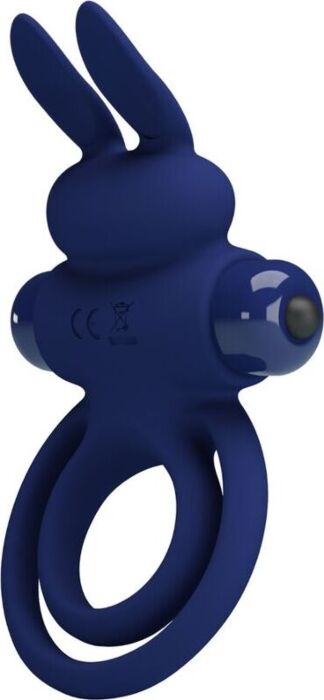 Anillo Vibrador Rabbit Pretty Love Darey Azul