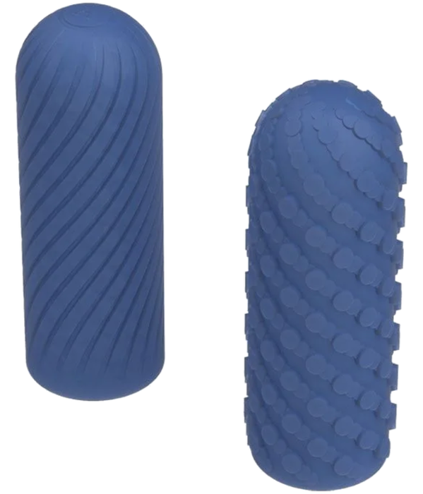 Masturbateur ARCWAVE GHOST réversible bleu en silicone