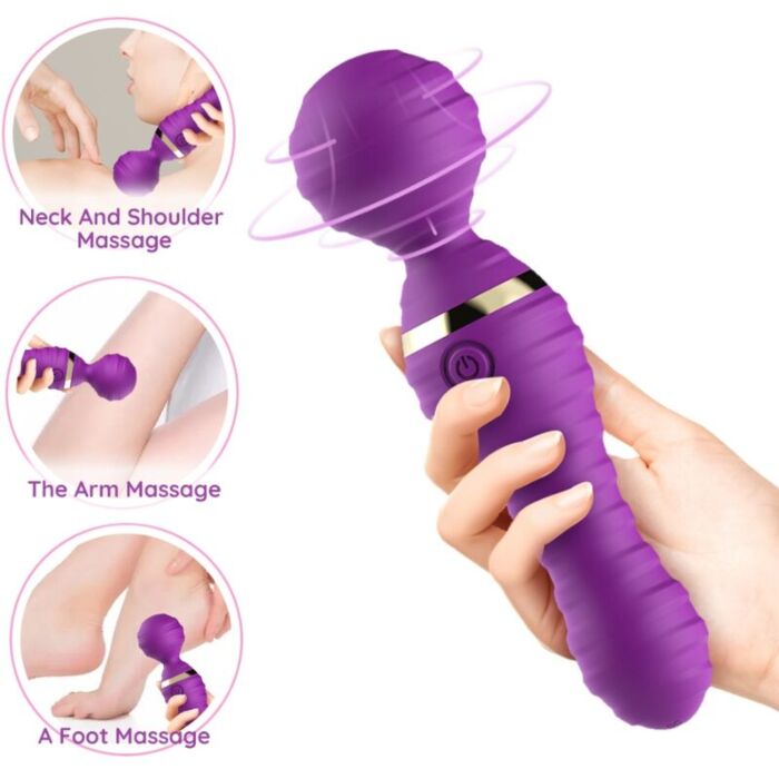 ARMONY - FREEDO MASSAGER & VIBRATOR SMALL PURPLE ARMONY - FREEDO MASSAGER & VIBRATOR SMALL PURPLE
