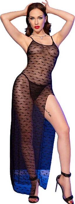 Babydoll Largo Chilirose CR 4707 Elegancia Seductora