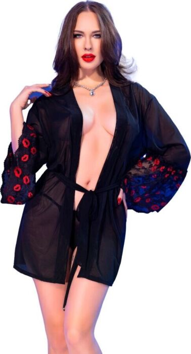 Babydoll Negro Chilirose CR 4882 Sensualidad Total