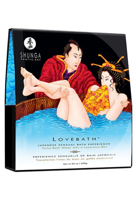 Bain Shunga LoveBath Tentations de l'Océan - Relaxation sensuelle Bain Shunga LoveBath Tentations de l'Océan - Relaxation sensuelle