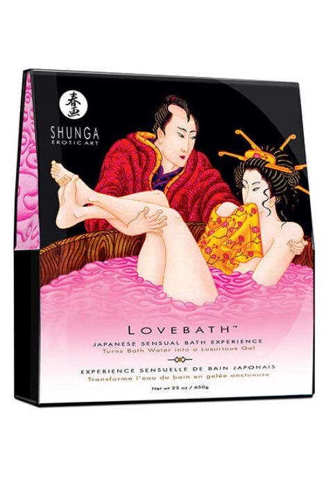 Lovebath Shunga - Bain relaxant à la fruit du dragon