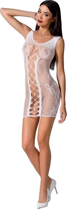 Bodystocking Passion Woman BS073 Sexy Blanco Bodystocking Passion Woman BS073 Sexy Blanco