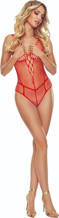Bodystocking Rojo Passion BS114 - Sensualidad Total Bodystocking Rojo Passion BS114 - Sensualidad Total
