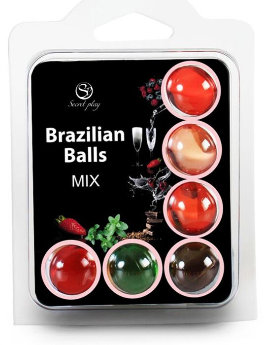 Boules Brazilian Balls SECRETPLAY - Lubrifiant fruité