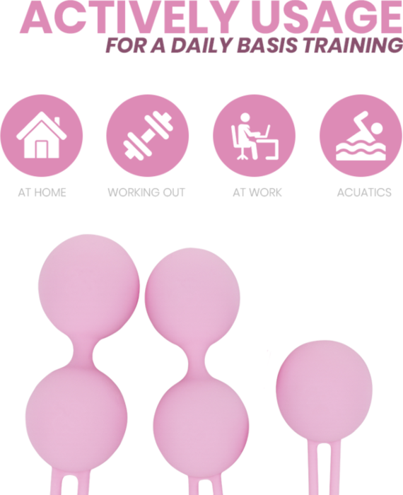 Bolas Silicona INTIMICHIC Pelvis Health II pour rééducation Bolas Silicona INTIMICHIC Pelvis Health II pour rééducation