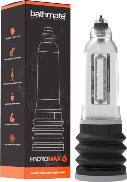 Pompe pénienne BATHMATE Hydromax6 pour 10-15 cm