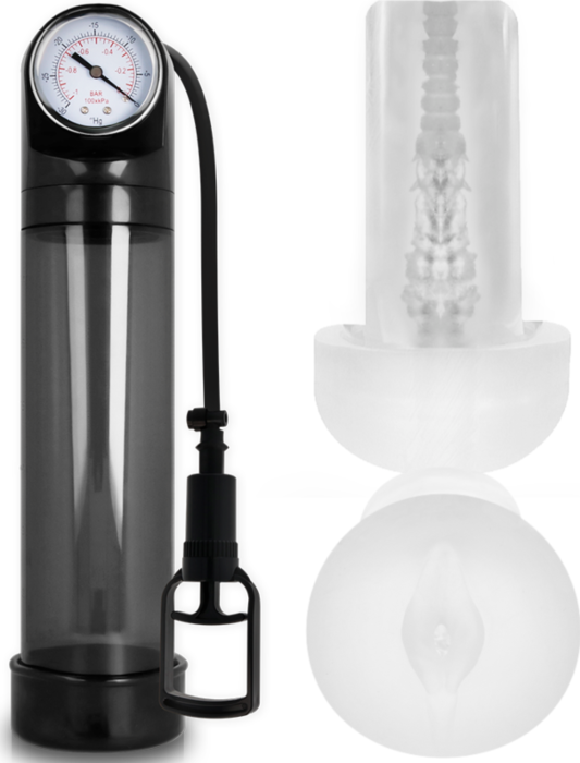 Bomba Ereción Pump Addicted RX9 Negro Bomba Ereción Pump Addicted RX9 Negro