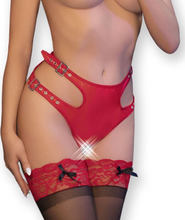 Braguita Crotchless Chilirose CR 4656 Rojo Braguita Crotchless Chilirose CR 4656 Rojo