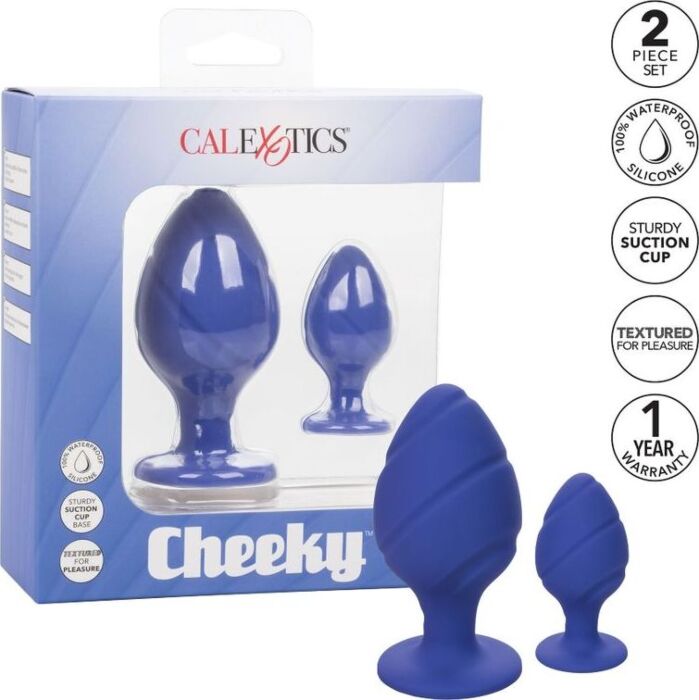 Plug Anal CALEXOTICS Cheeky - Confort et sécurité Plug Anal CALEXOTICS Cheeky - Confort et sécurité