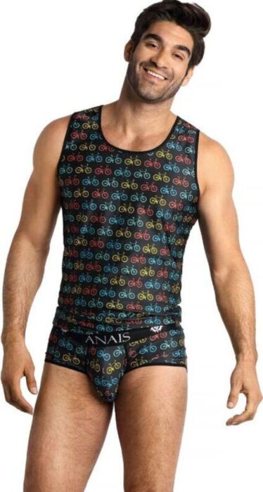 Camiseta ANAIS MEN Benito Top S Sexy y Ajustada Camiseta ANAIS MEN Benito Top S Sexy y Ajustada