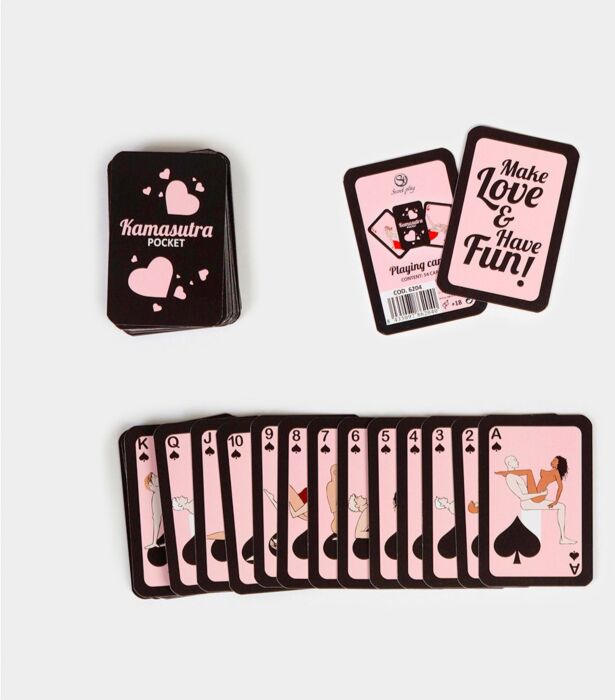 Jeu de cartes Kamasutra SECRETPLAY format poche
