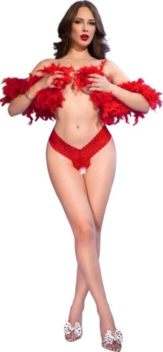 Culottes Chilirose CR 4885 à entrejambe ouvert Culottes Chilirose CR 4885 à entrejambe ouvert