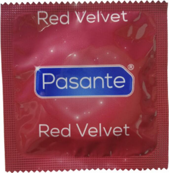 Préservatif Pasante Red Velvet unitaire Préservatif Pasante Red Velvet unitaire