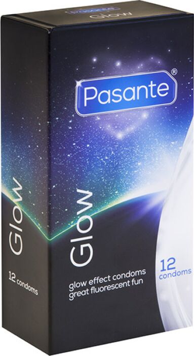 Préservatifs PASANTE Glow 12 unités Préservatifs PASANTE Glow 12 unités