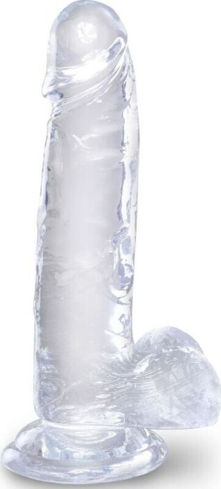Dildo réaliste KING COCK Clear 15,2 cm Dildo réaliste KING COCK Clear 15,2 cm