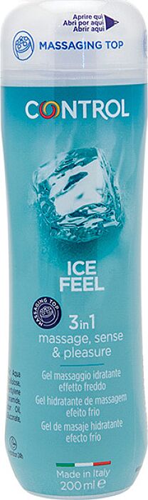Control Ice Feel Massage Gel 3 In 1