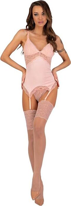 Corset Livco Corsetti Persinne Peach Set Sexy Corset Livco Corsetti Persinne Peach Set Sexy