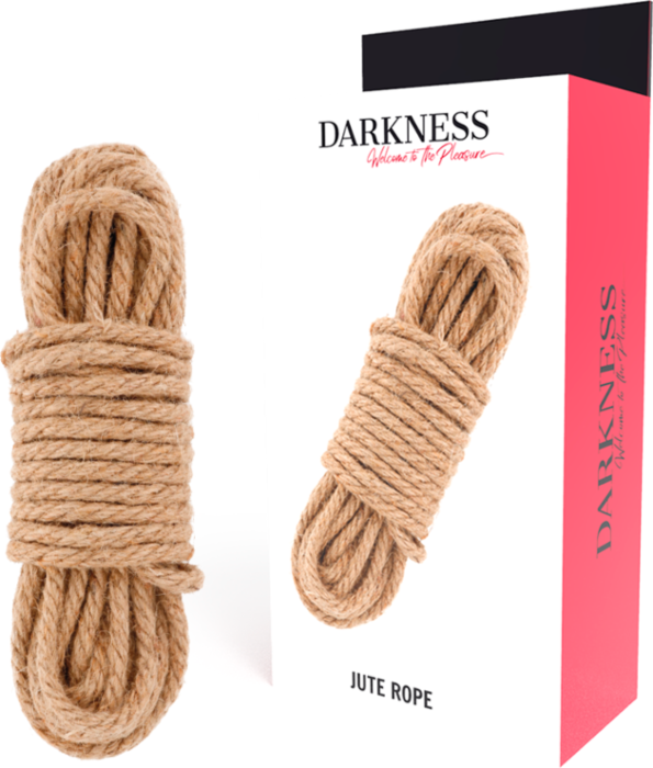Corde de bondage Darkness - Corde japonaise en jute de 10 m Corde de bondage Darkness - Corde japonaise en jute de 10 m