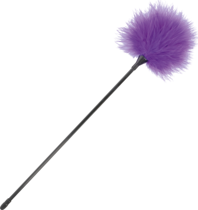 Darkness pluma estimuladora lila 42cm