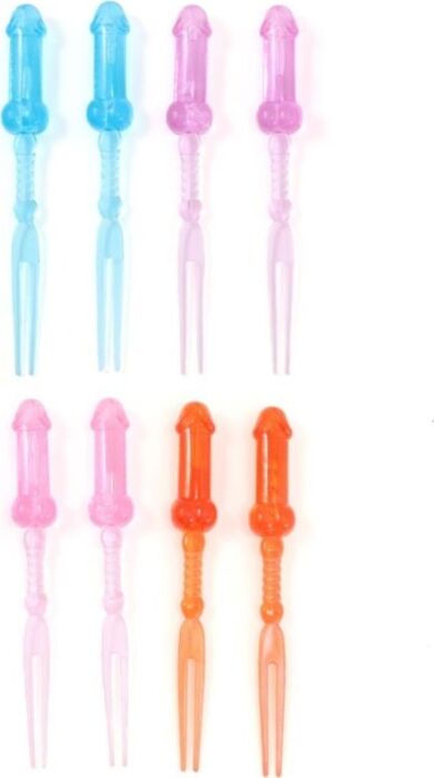 Pinchos de Penis Diablo Picante - Accessoire amusant et coloré