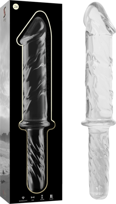 NEBULA SERIES BY IBIZA MODELO 24 DILDO CRISTAL 28.5 CM O 5 CM