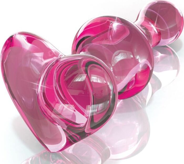 Dildo en verre ICICLES N. 75 - Élégance artisanale