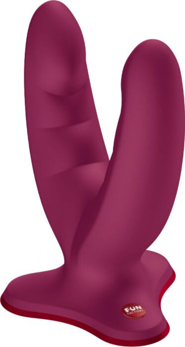 Dildo Fun Factory Ryde Double Burdeos - Plaisir Ultime
