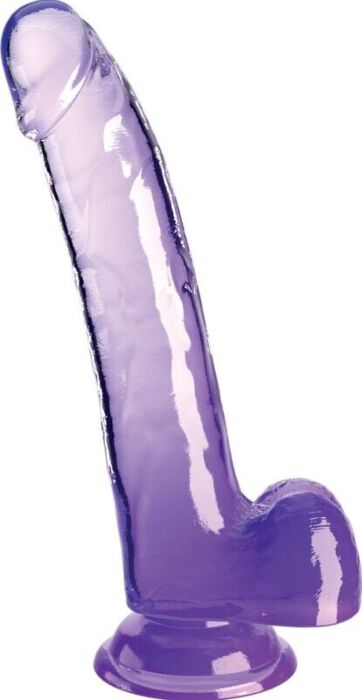 Dildo King Cock Morado Realista 20.3cm
