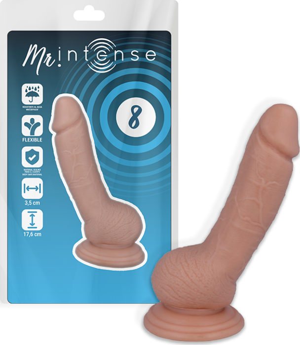 Dildo MR. INTENSE 17.6 CM - Sensation réaliste et douce