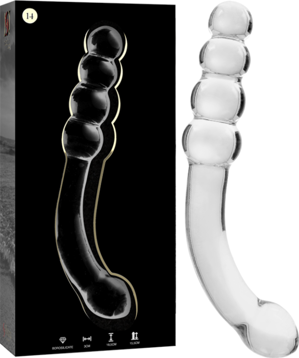 Dildo Nebula Cristal Transparente