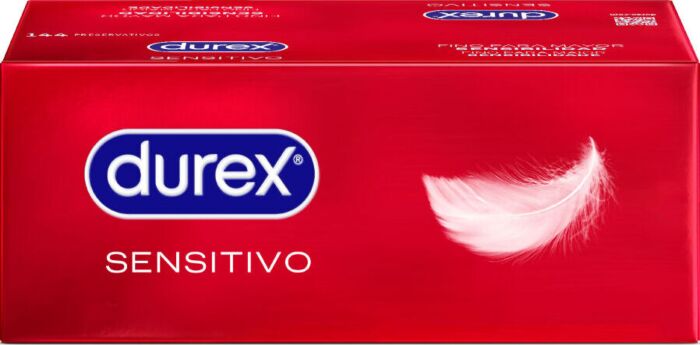 Durex sensitivo suave 144 uds