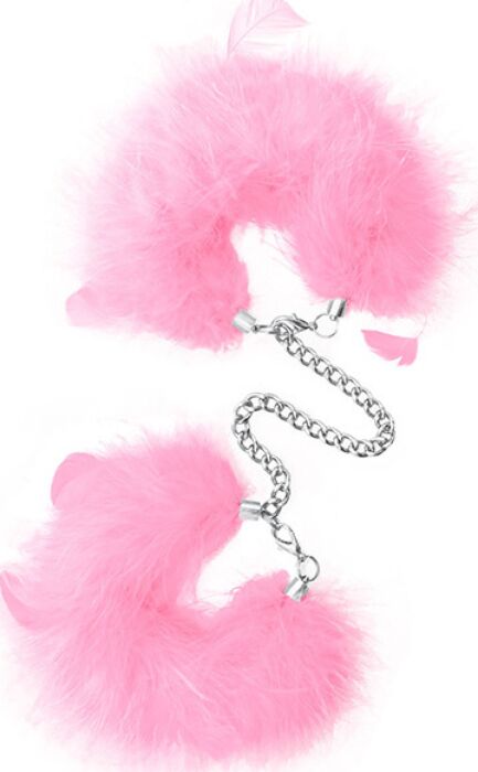 Menottes en plumes S Pleasures Feather Cuffs