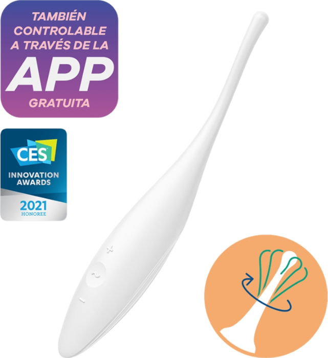 SATISFYER - TWIRLING JOY ESTIMULADOR CLITORIS SATISFYER - TWIRLING JOY ESTIMULADOR CLITORIS
