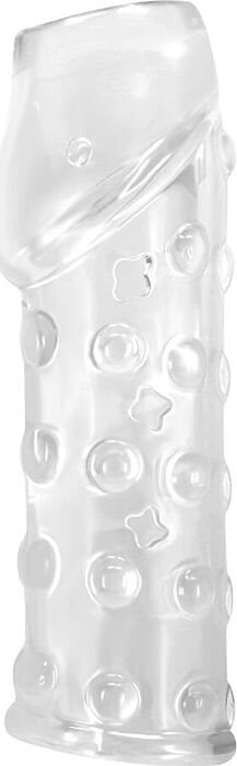 Funda para Pene Pretty Love Transparente Aumentadora Funda para Pene Pretty Love Transparente Aumentadora