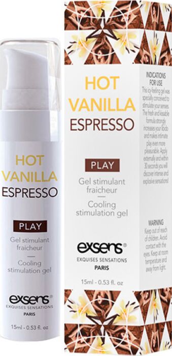 Gel stimulant Exsens Hot Vanilla Espresso 15 ml Gel stimulant Exsens Hot Vanilla Espresso 15 ml