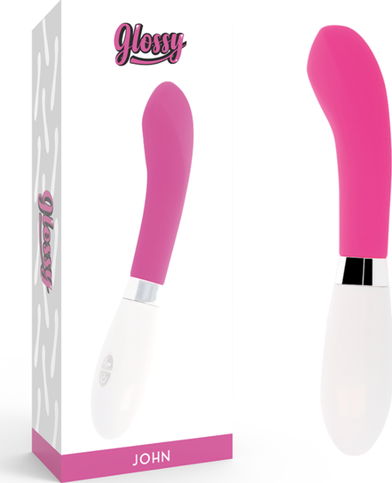 Glossy john vibrador rosa Glossy john vibrador rosa
