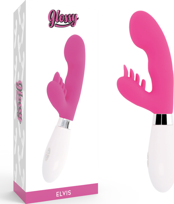 Glossy rabbit elvis rosa