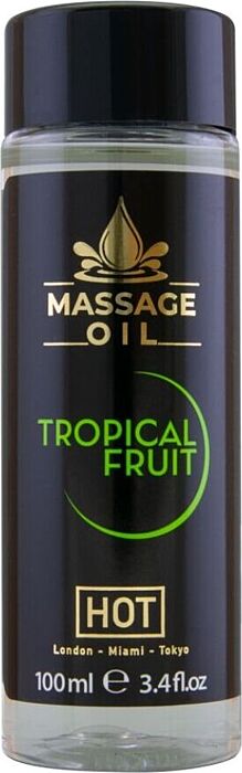 Huile de massage HOT Fruta Tropical 100 ml pour un voyage sensoriel Huile de massage HOT Fruta Tropical 100 ml pour un voyage sensoriel