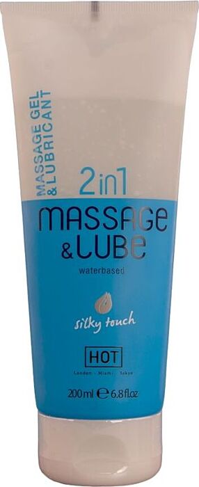 Gel 2 en 1 HOT - Massage et Lubrication Douce Gel 2 en 1 HOT - Massage et Lubrication Douce