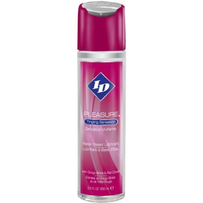 ID PLEASURE - TINGING SENSATION WATER BASED LUBRICANT 250 ML ID PLEASURE - TINGING SENSATION WATER BASED LUBRICANT 250 ML