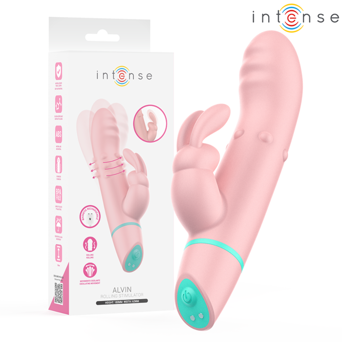 Vibrateur Rabbit INTENSE Alvin avec stimulation oscilante