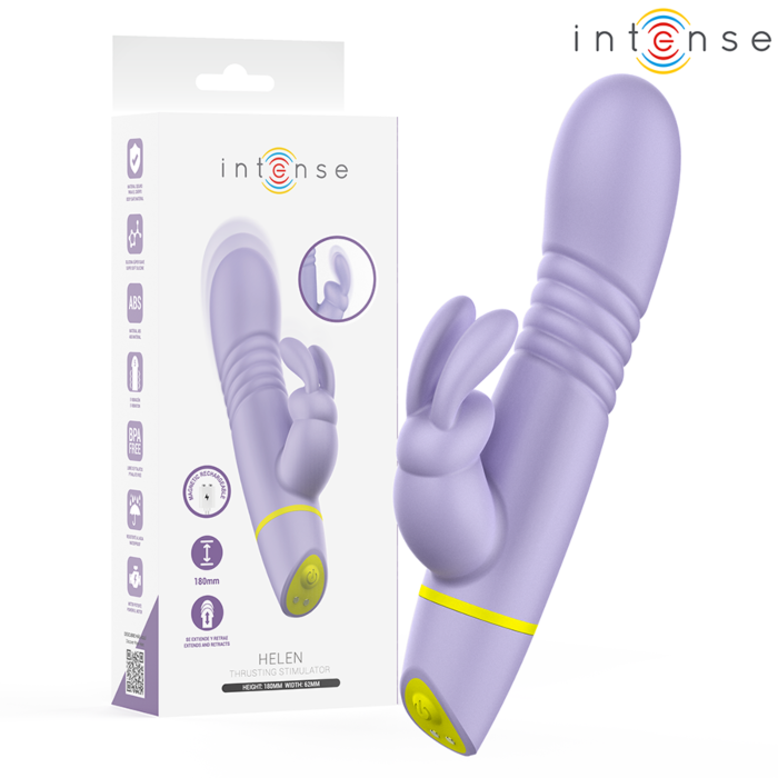 Vibrateur Rabbit INTENSE HIGH TECH Helen avec Thrusting