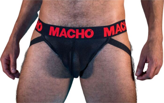 Jock Macho XL Negro/Rojo Jock Macho XL Negro/Rojo