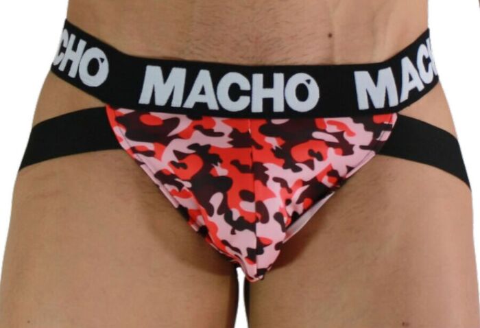 Jockstrap MACHO MX28MR Rojo XL Confort y Estilo Jockstrap MACHO MX28MR Rojo XL Confort y Estilo