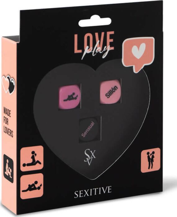 Jeu de dés érotiques SEXITIVE Love Play Jeu de dés érotiques SEXITIVE Love Play