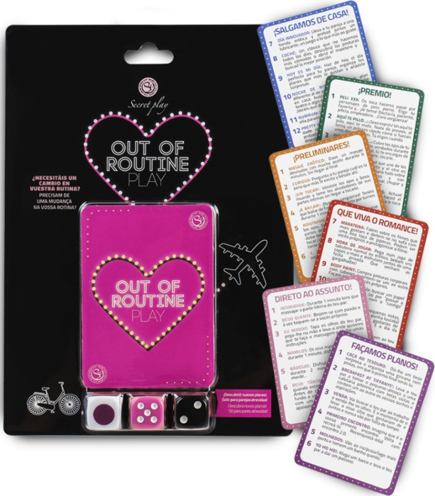 Jeu érotique SECRETPLAY Changez votre routine